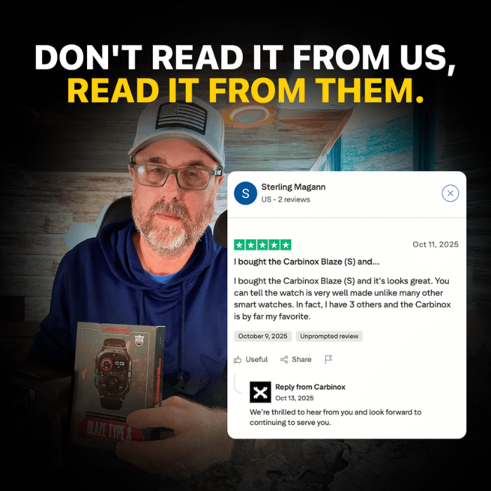 Carbinox Blaze Special Bundle ⌚️