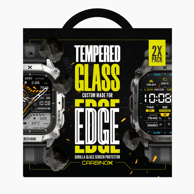 Tempered Glass for Carbinox Edge (Pack of 2)