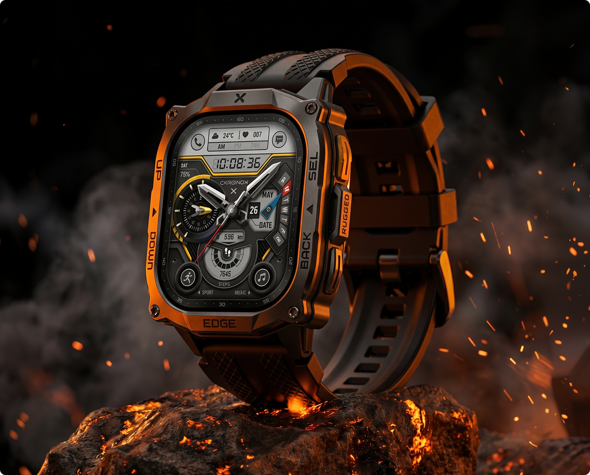 BUILT FROM STAINLESS STEEL. WEARS LIKE ARMOR. WORKS LIKE A TOOL.