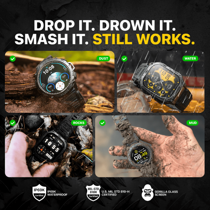 Carbinox Blaze Smartwatch – Ultimate Pack